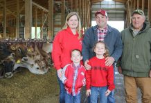 Ohio dairyman balances full-time teaching with full-time farming Albright family