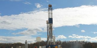 Guernsey Co. well rig