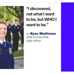 Ohio FFA officer looks back at his year of service Ryan Matthews FFA