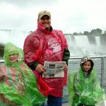 Niagara Falls with the Harris family