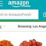 Amazon clout and grocery sales Amazon screenshot