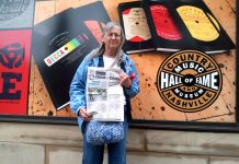 At the Country Music Hall of Fame with Irma Kemp