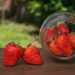 Mason jars are a storage staple strawberry