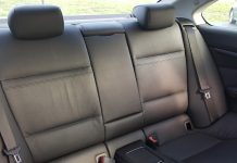 Use a seatbelt in the back seat