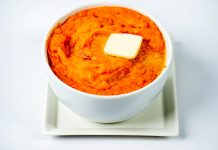 Cheddar Pumpkin Mashed Potatoes