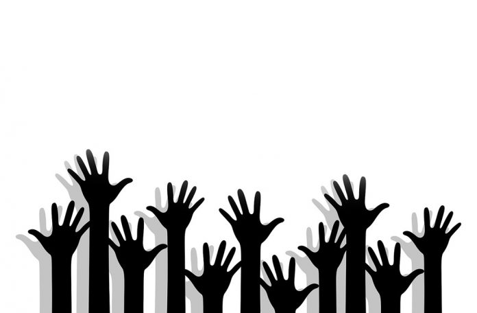 volunteer hands volunteer hands