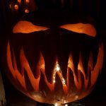 Carved pumpkin