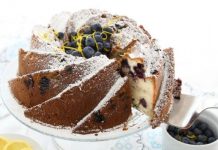 Blueberry Pound Cake