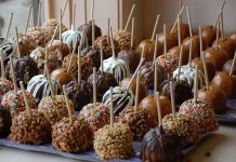 Improperly stored caramel apples could pose risk