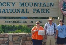 The Larrick family visits Rocky Mountain National Park