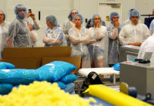 Students see innovation in action Potato production