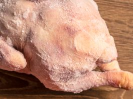 Frozen chicken whole bird