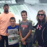 Visiting Niagra Falls with the Dawsons