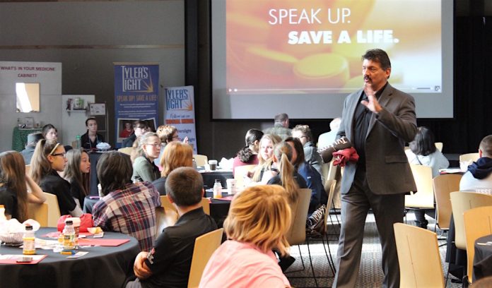 Wayne Campbell speaking