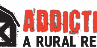 Farm and Dairy honored for rural opioid crisis series A red pill bottle silo stands next to a distressed barn.
