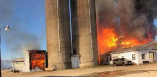Portage County barn fire