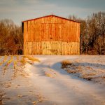 Take time to review your farm records snowy barn