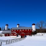 Employee evaluation time, host a ‘stay’ meeting snowy farm