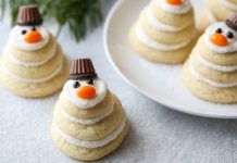Snowman Sugar Cookies