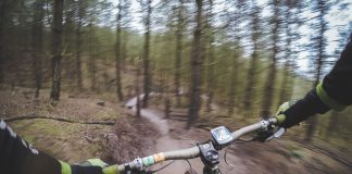 Landscape contracting student blazes his own trail mountain biking