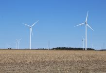 Wind turbine use increases in U.S. wind turbines