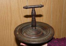 Two mysteries solved and a new antique item to hazard a guess on!