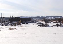 Natural gas pipelines in service Rover compressor station