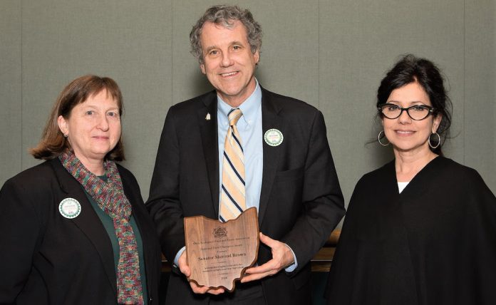 OEFFA Sherrod Brown award OEFFA Sherrod Brown award