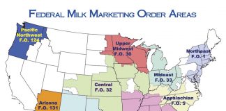 Federal Milk Marketing Orders Map