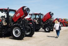 Farmers can work on their own equipment Case IH tractors Farm Science Review