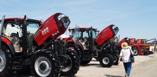 Case IH tractors Farm Science Review