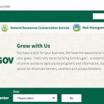 New USDA website
