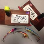 Planer boards are turning heads in fishing Set of Jerry Brandt's in-line planer boards