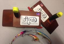 Planer boards are turning heads in fishing Set of Jerry Brandt's in-line planer boards