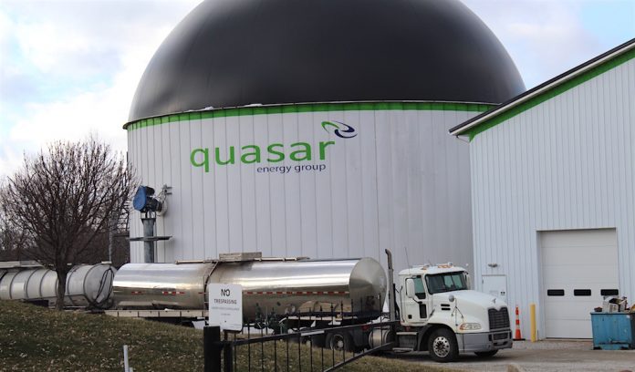 Quasar truck closeup Quasar tank