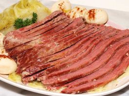 Is ‘uncured’ corned beef really uncured? Corned Beef, Cabbage and Potatoes on a plate