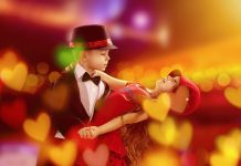 Our spotlight, the orange desk lamp children dancing