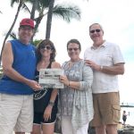 Relaxing on Waikiki Beach with the Kennedys and Fortunes