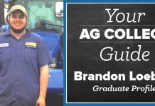 Brandon Loebick, Ohio State Agricultural Technical Institute Brandon Loebick