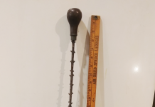 Hazard a Guess on this toothy mystery antique tool