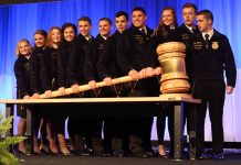 Ohio FFA opens 90th convention FFA gavel