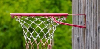 How to build a barnyard basketball court basketball hoop