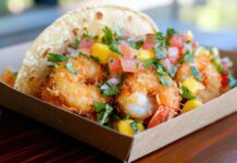 Coconut Shrimp Tacos