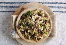Beef & Asparagus Pasta Toss