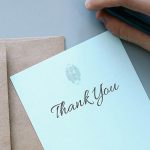 Good manners never out of style thank you note