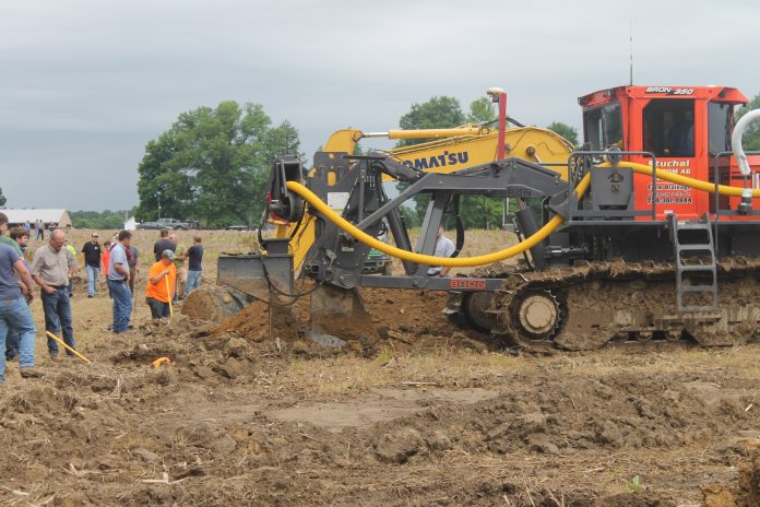 Drainage tile field day Drainage tile field day