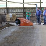 Jersey robotic feed pusher