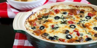 Veggie Pizza Dip