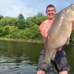 Two Ohio state fish records are broken Josh Bowmar with record fish