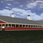 Sarchione Auto Group pledges $300,000 to Portage County Randolph Fair rendering of Portage County Fair building